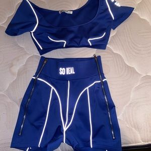 GSUWOO Blue Obstacle 2P Set